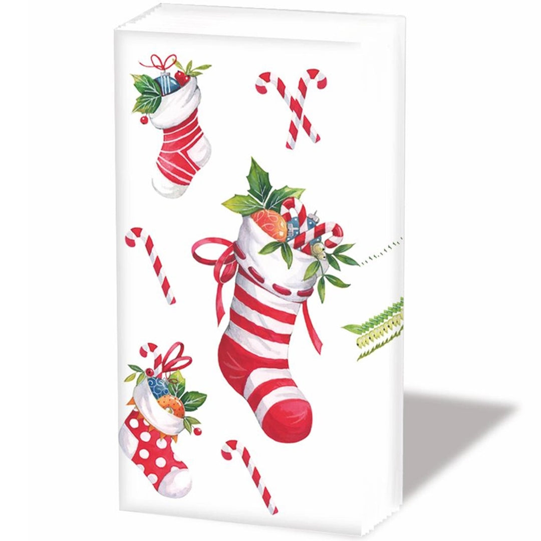 Pocket Tissue Pack - Christmas Stockings