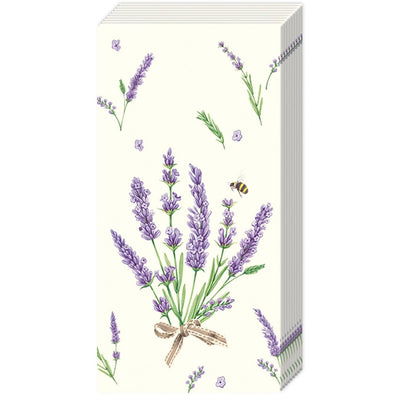 Pocket Tissue Pack - Lavender Cream