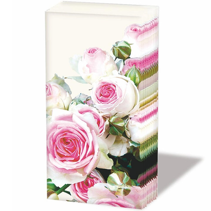 Pocket Tissue Pack - Roses Elegant