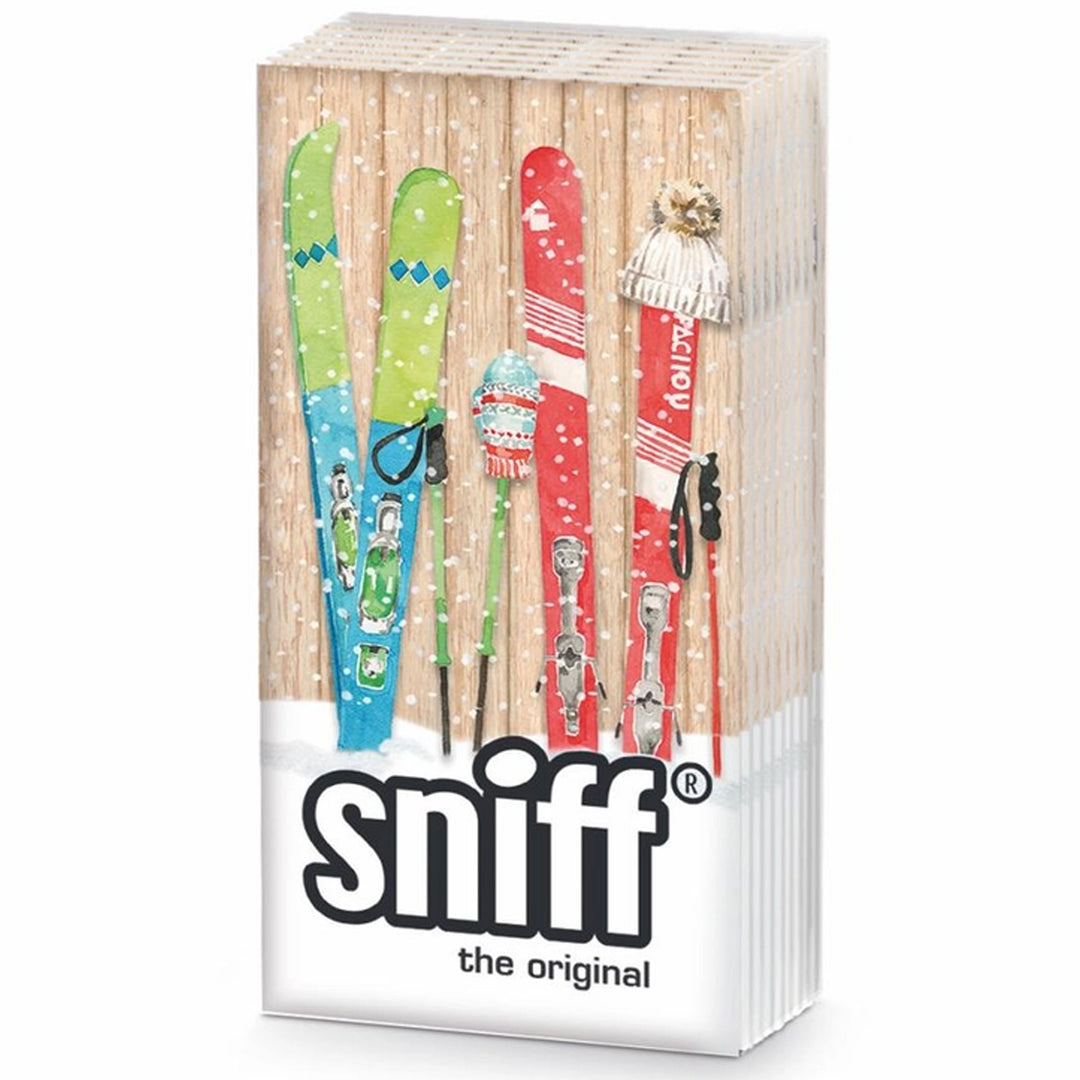 Pocket Tissue Pack - Skiing Ski