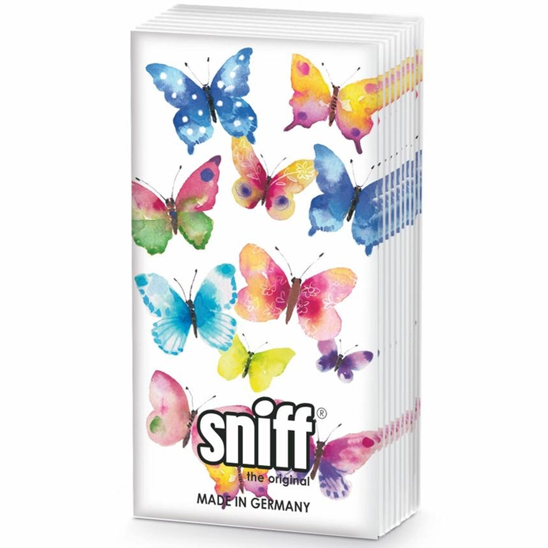 Pocket Tissue Pack - Watercolor Butterflies