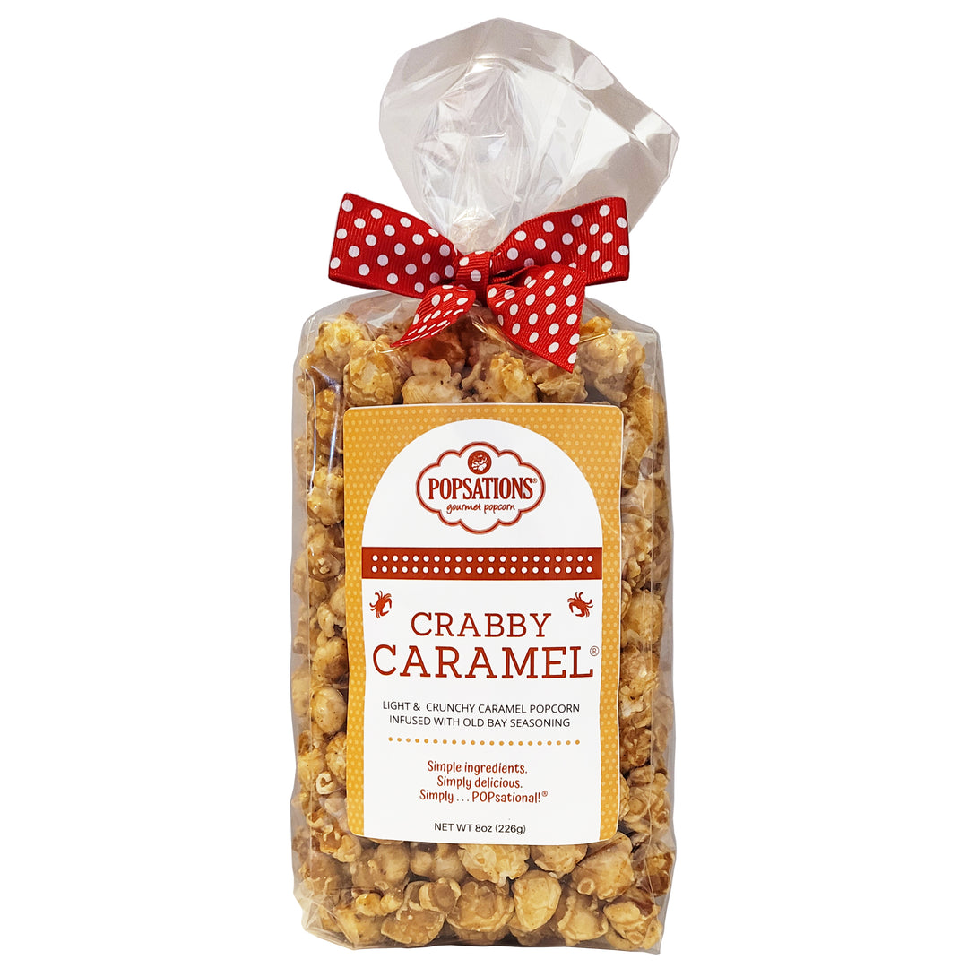 popsations crabby caramel popcorn