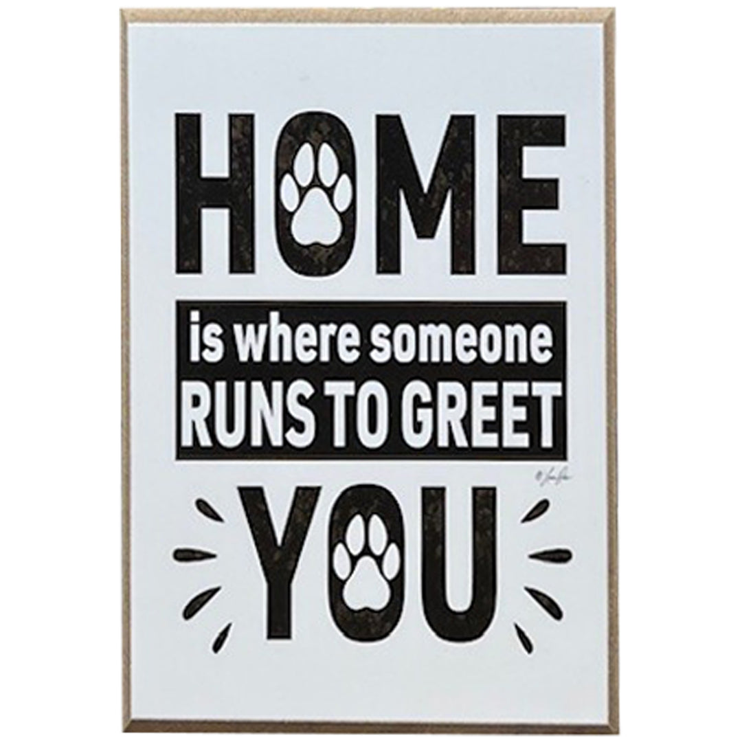 Print Block Sign 6"x4" Assorted Designs