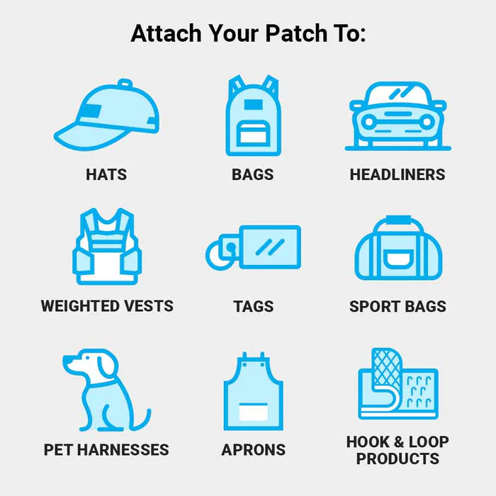 Pull Patch hook and loop patch ideas