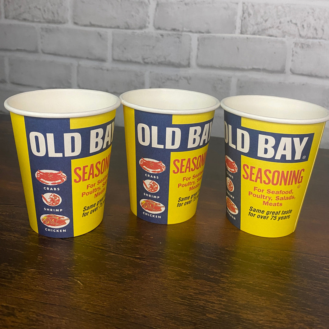 Old Bay Seasoning Paper Cups