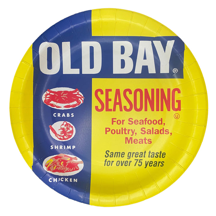 Old Bay Seasoning Paper Plates