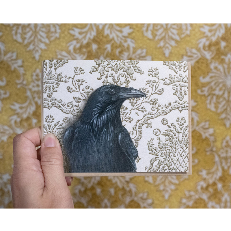 Raven Art Textured Notecard Model