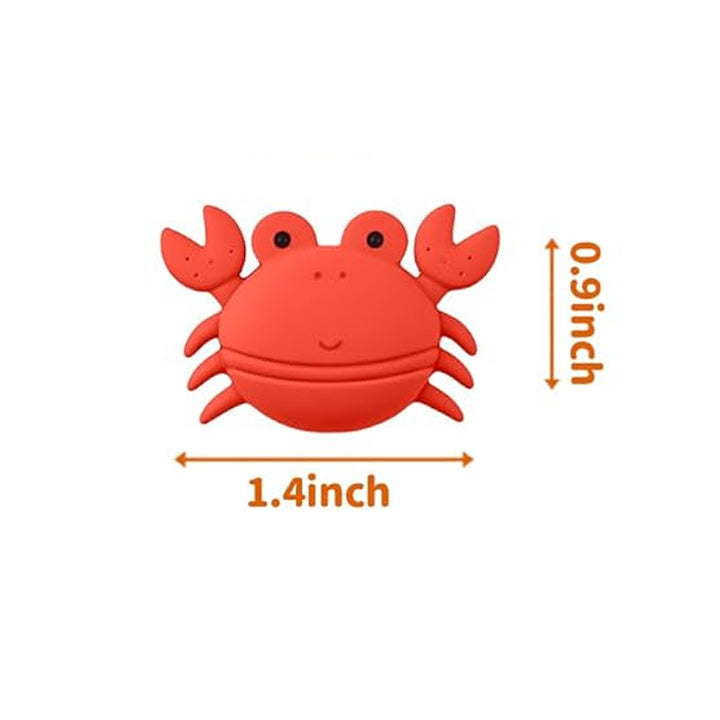 Red Crab Eraser Dimensions