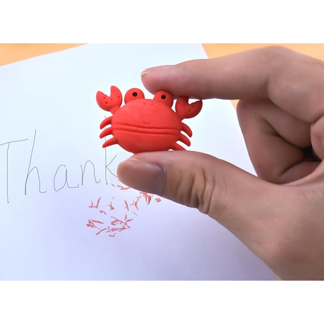 Red Crab Eraser Model