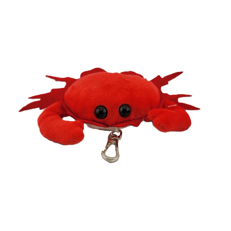 Red Crab Plush MINI Key Chain Backpack Clip Toy