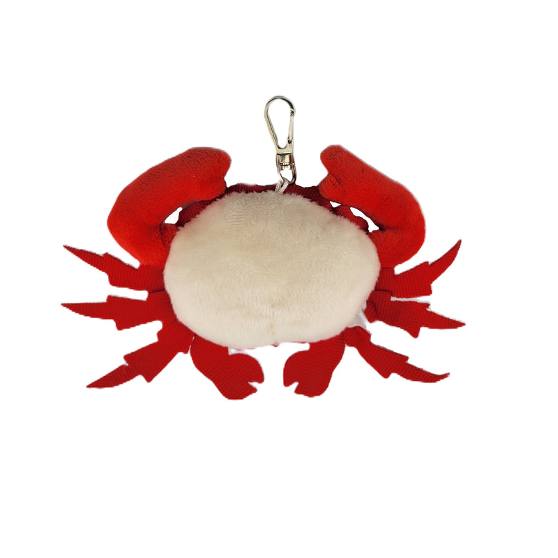 Red Crab Plush MINI Key Chain Backpack Clip Toy