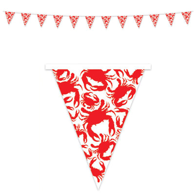 Red Crab Pennant Banner