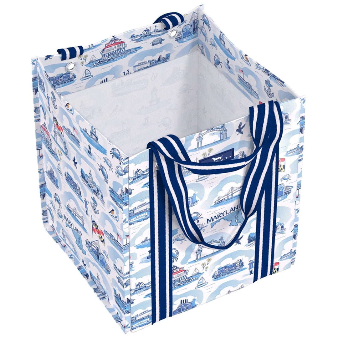 Scout Maryland Toile Bagette Market Tote