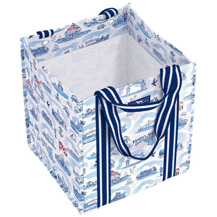 Scout Maryland Toile Bagette Market Tote