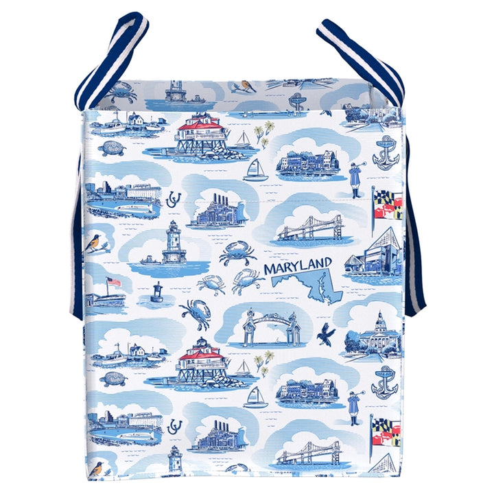Scout Maryland Toile Bagette Market Tote