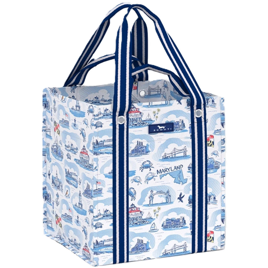Scout Maryland Toile Bagette Market Tote