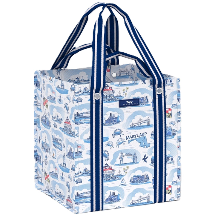 Scout Maryland Toile Bagette Market Tote