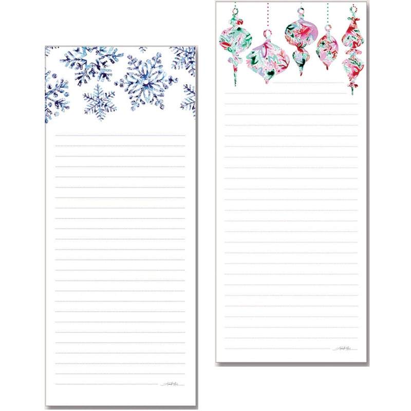 Seasonal Floral Magnetic Notepad Assorted Designs