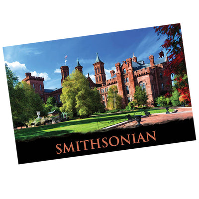 Postcard - Smithsonian Castle Museum Washington DC