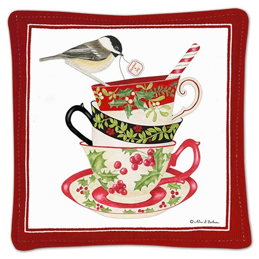 Spiced Mug Mat - Holiday Teacups