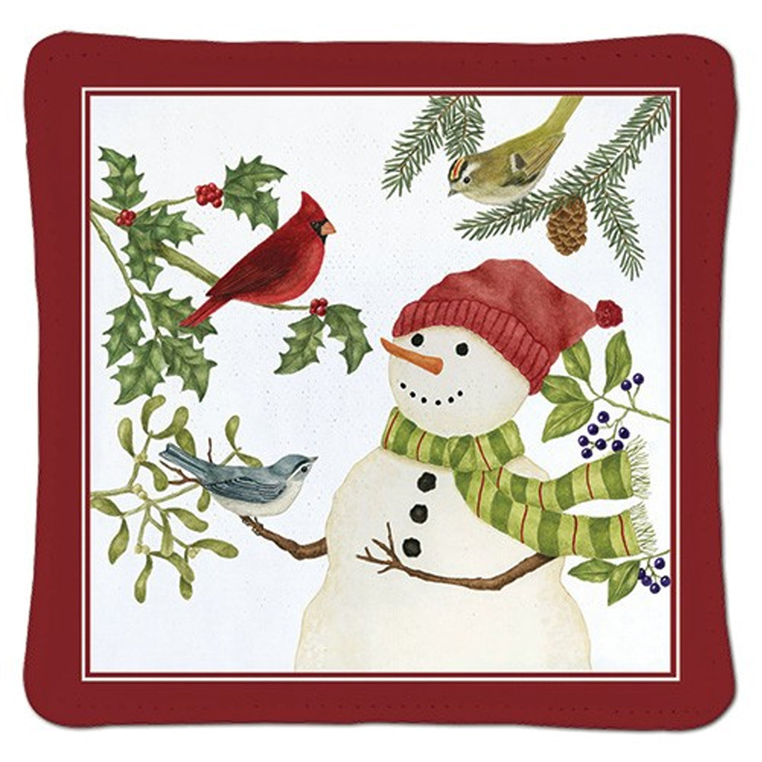 Spiced Mug Mat - Snowman Feathered Friends