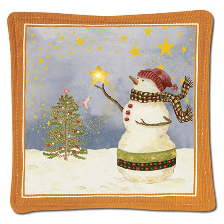 Spiced Mug Mat - Snowman May All Your Dreams