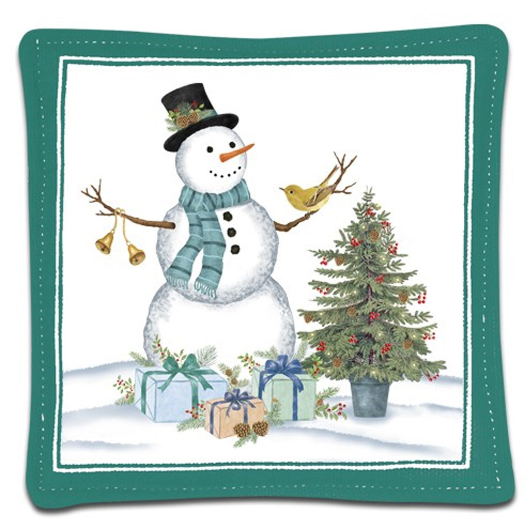 Spiced Mug Mat - Snowman Winter Wonders