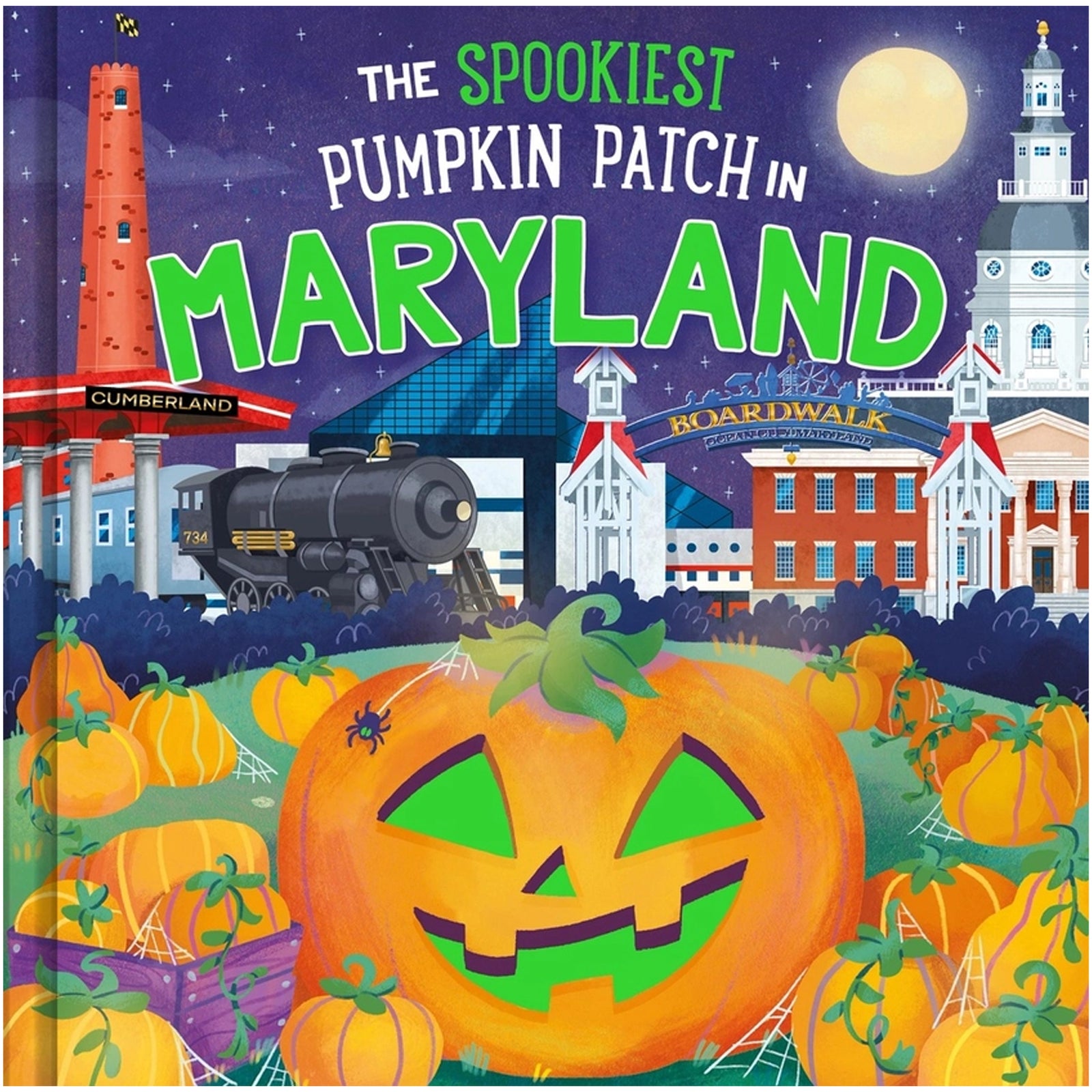 Spookiest Pumpkin Patch in Maryland Children's Book