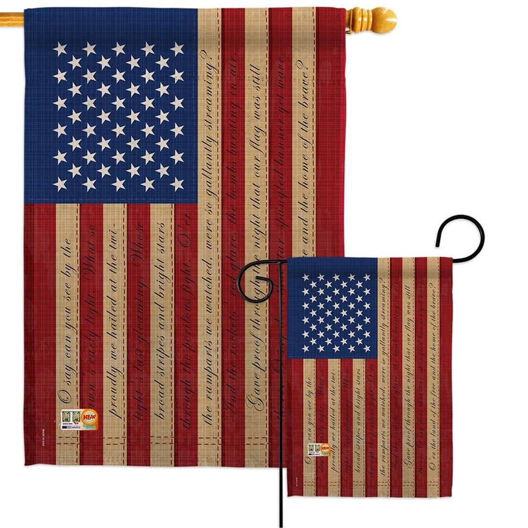 Star Spangled American (Sleeve) Flag