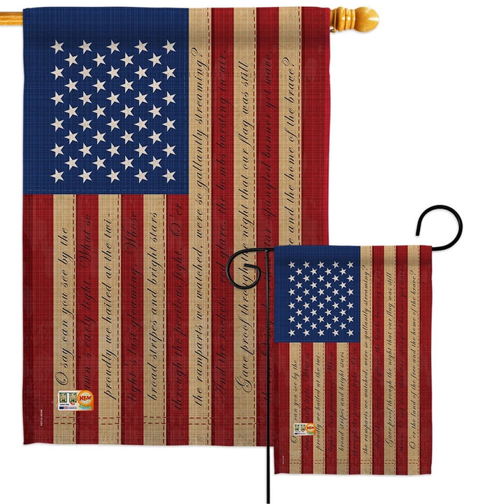 Star Spangled American (Sleeve) Flag