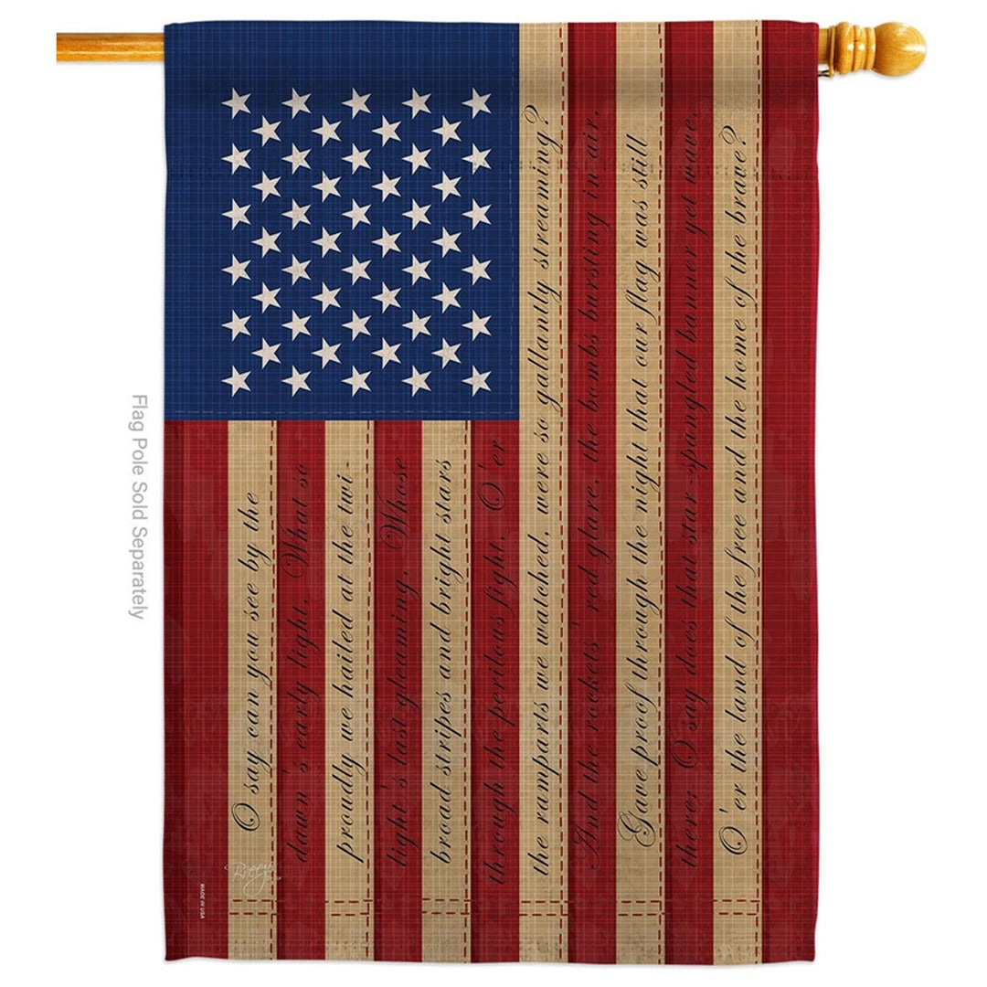 Star Spangled American (Sleeve) Flag