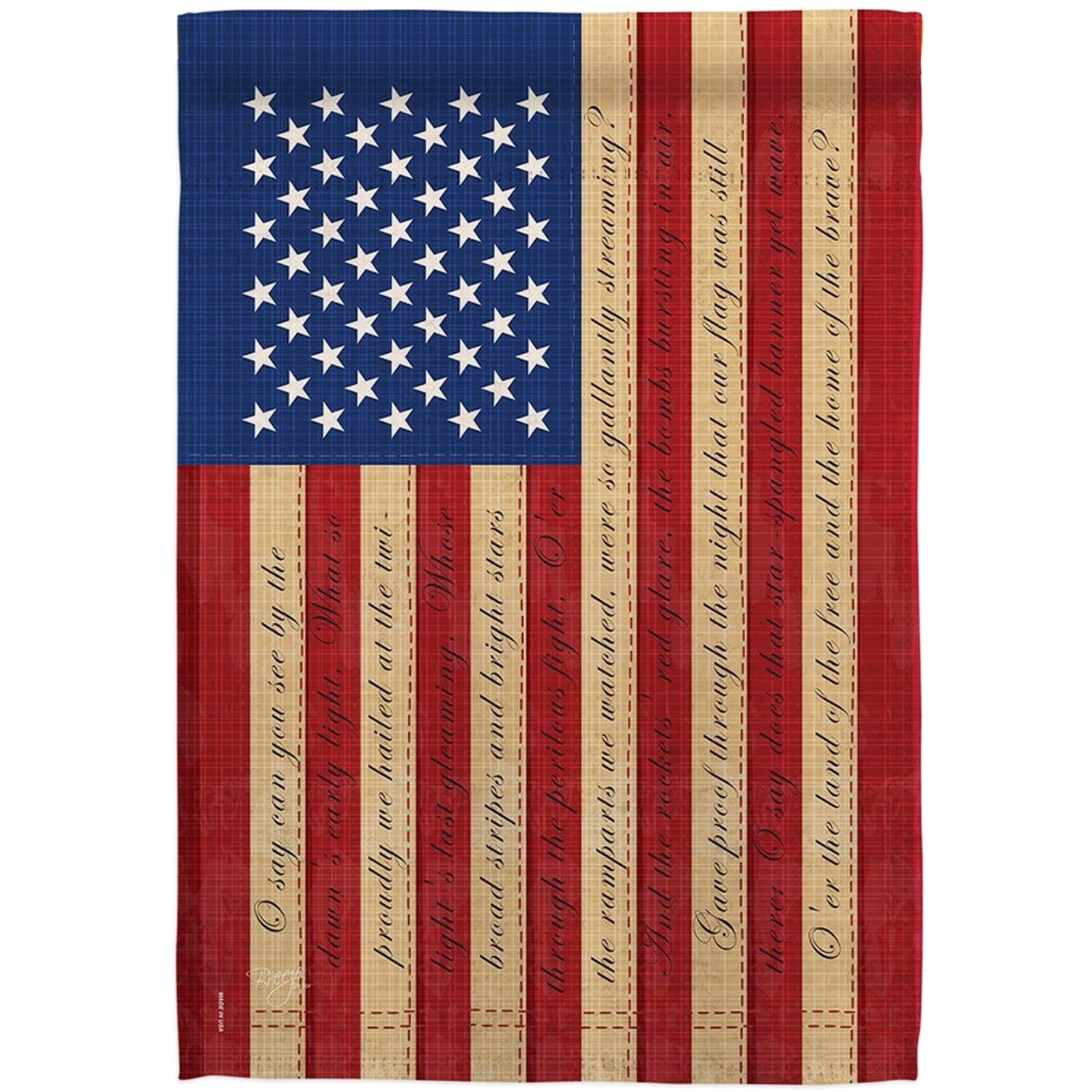 Star Spangled American (Sleeve) Flag