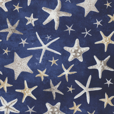 Starfish Microwave Bowl Cozy Potholder Fabric Sample