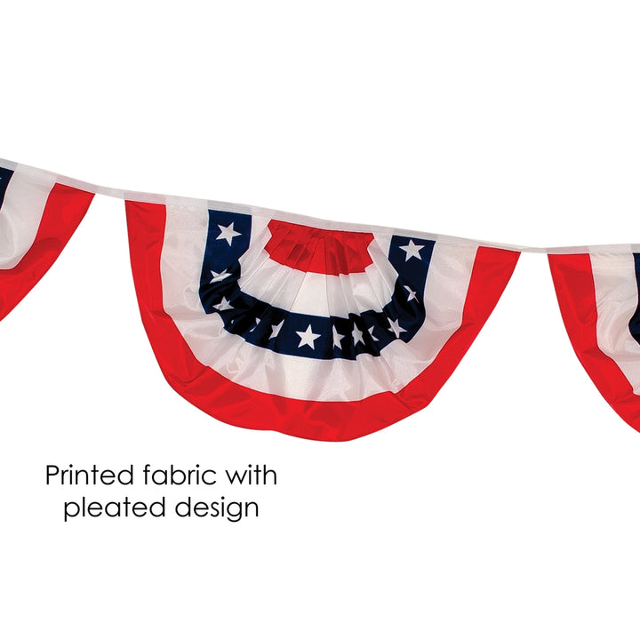 American Flag String Bunting 6 Panels 9&