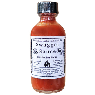 swagger sauce fire in the hole 2 oz. bottle