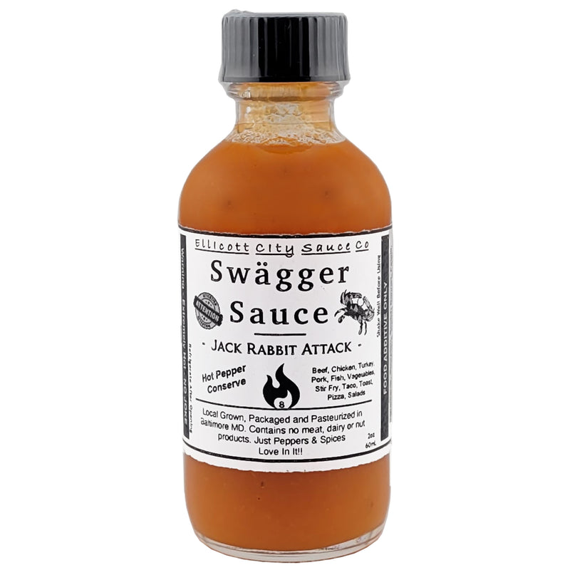 swagger sauce jack rabbit attack 2 oz. bottle