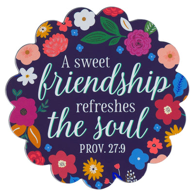 Sweet Friendship Proverbs 27:9 Magnet