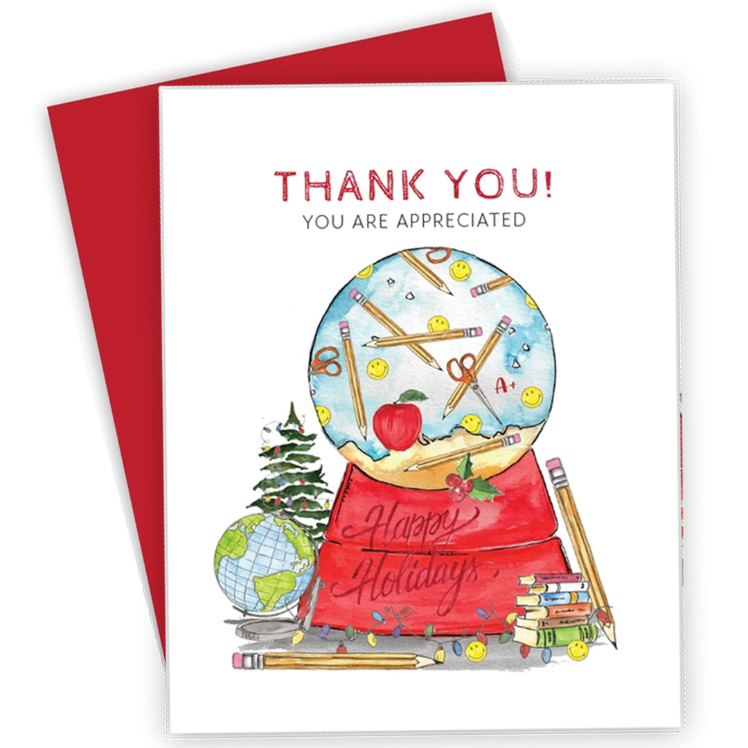Teacher Appreciation Holiday Card