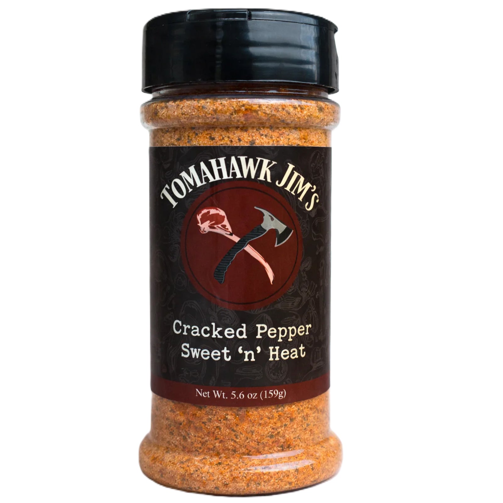 Tomahawk Jim's Cracked Pepper Sweet 'n' Heat 5.8oz