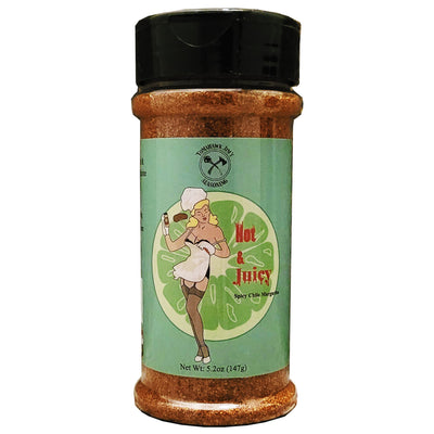 Tomahawk Jim's Hot & Juicy Tex Mex Spice 5.2oz bottle