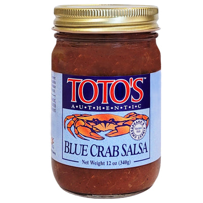 Toto's Blue Crab Salsa 12oz.