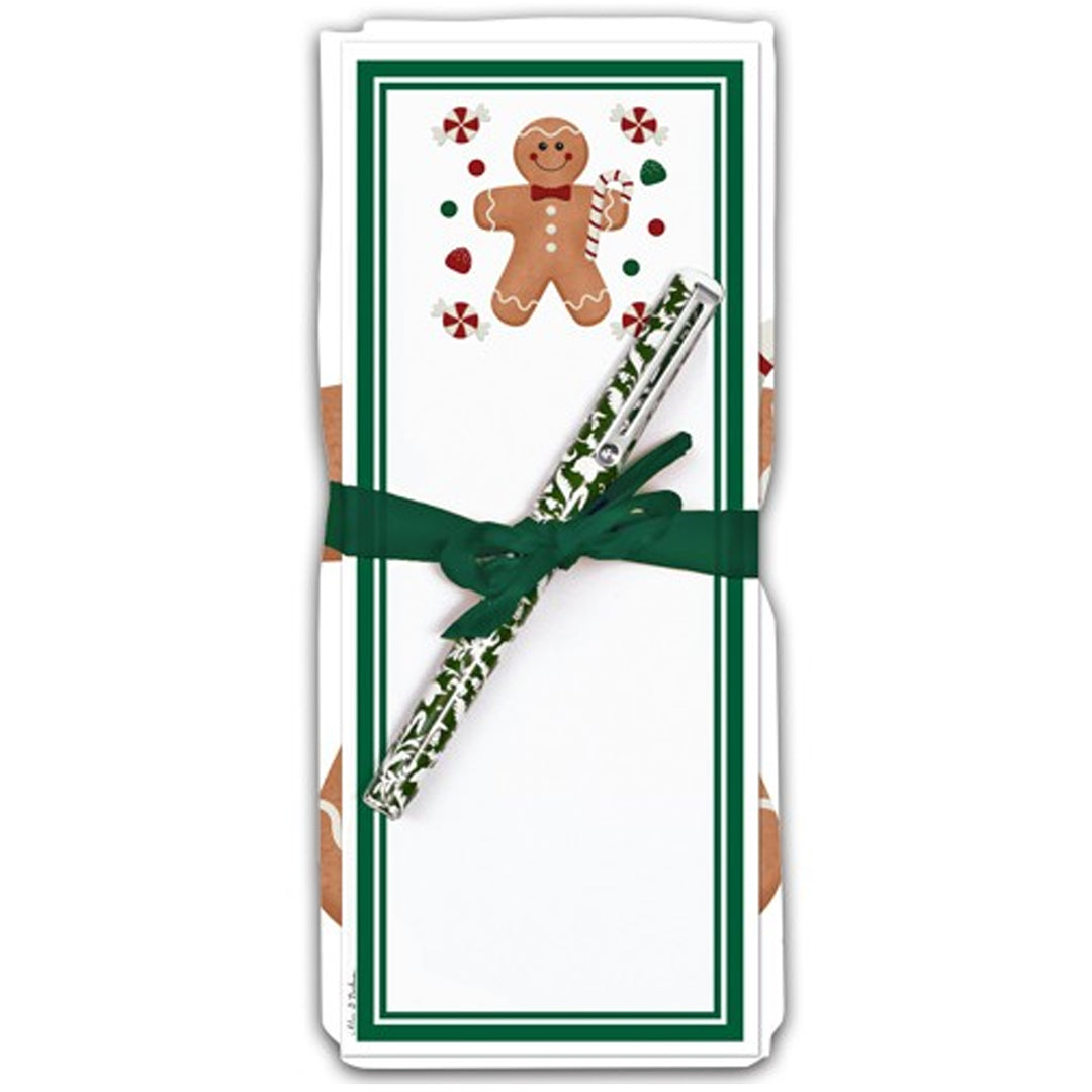 Towel, Notepad, Pen Set - Gingerbread