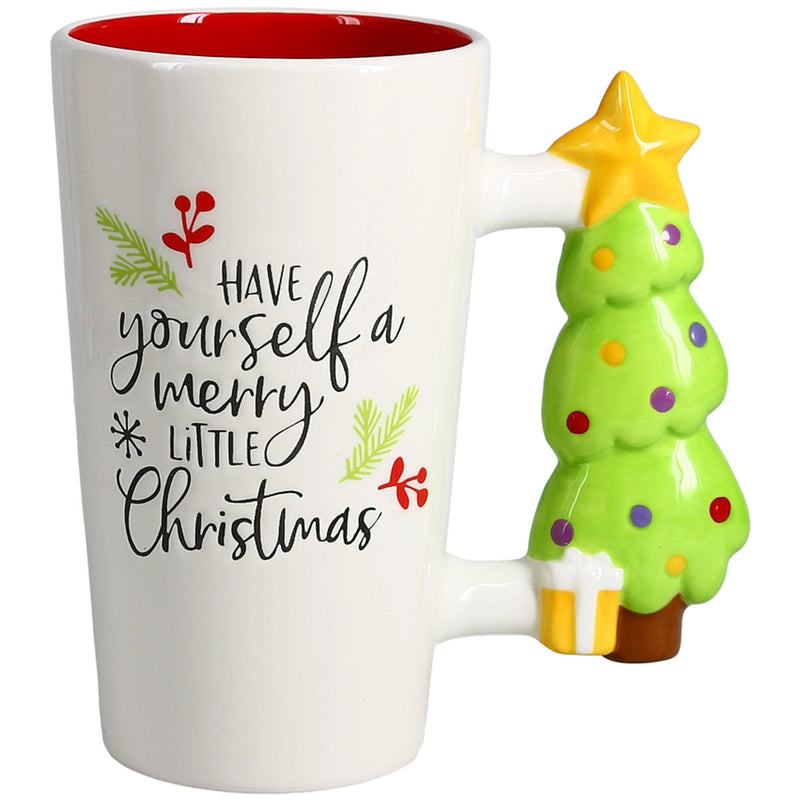 Holiday Fun Latte Mug - Tree - Have Yourself A Merry Little Christmas