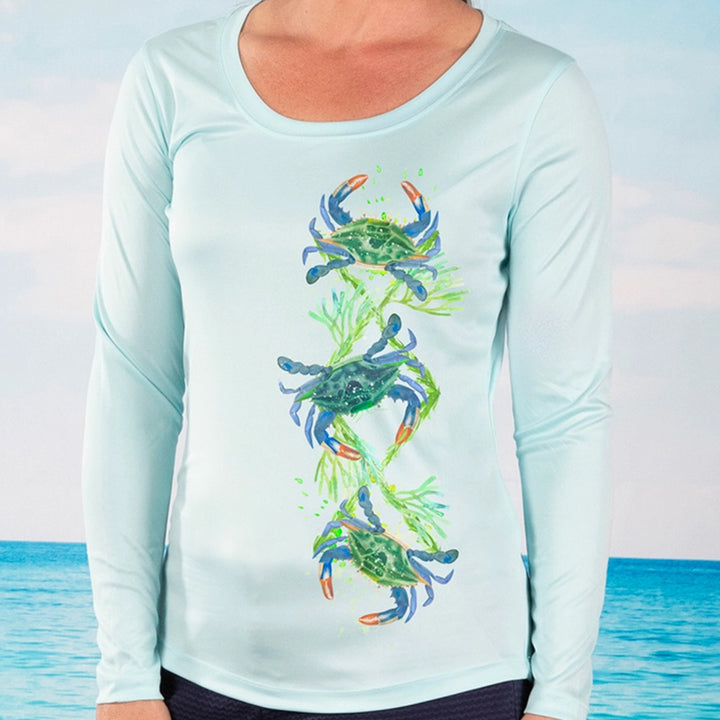 Triple Blue Crabs Women&