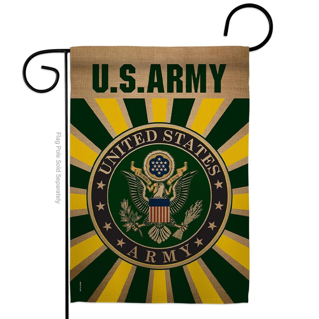 United States Army Logo Garden Flag
