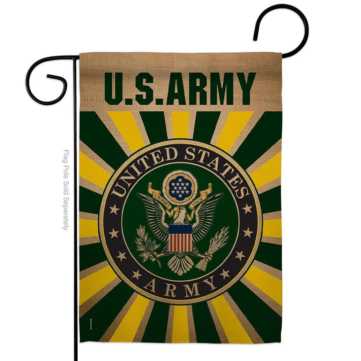 United States Army Logo Garden Flag