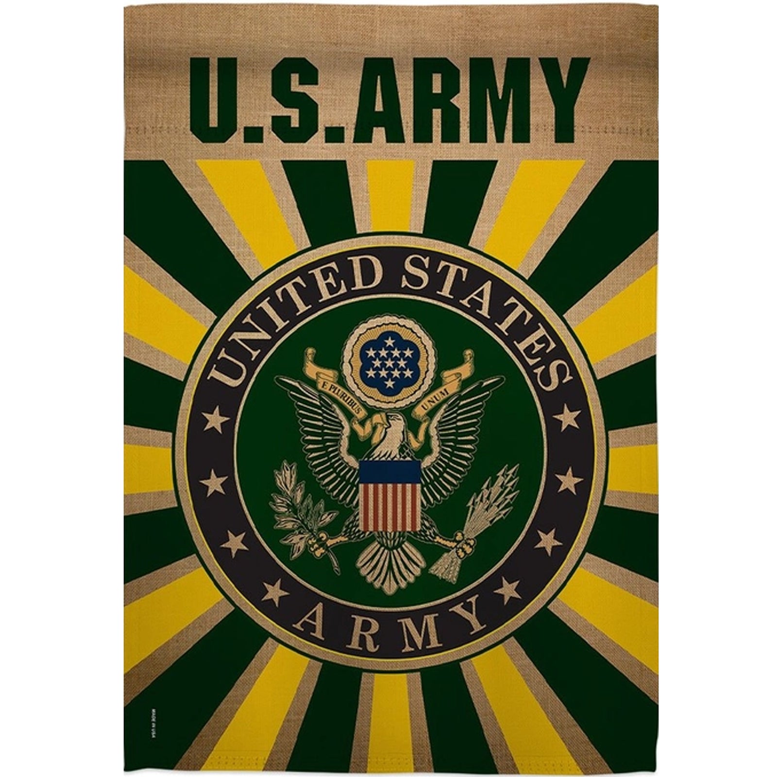 United States Army Logo Garden Flag