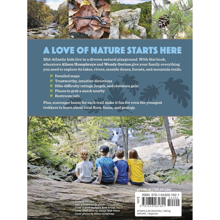 50 Hikes With Kids Virginia And Maryland Book (back cover)