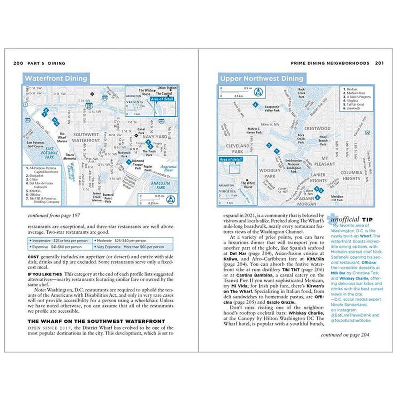 Unofficial Guide to Washington, D.C. (inside)