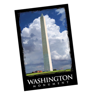 Postcard - Washington Monument Obelisk Washington DC